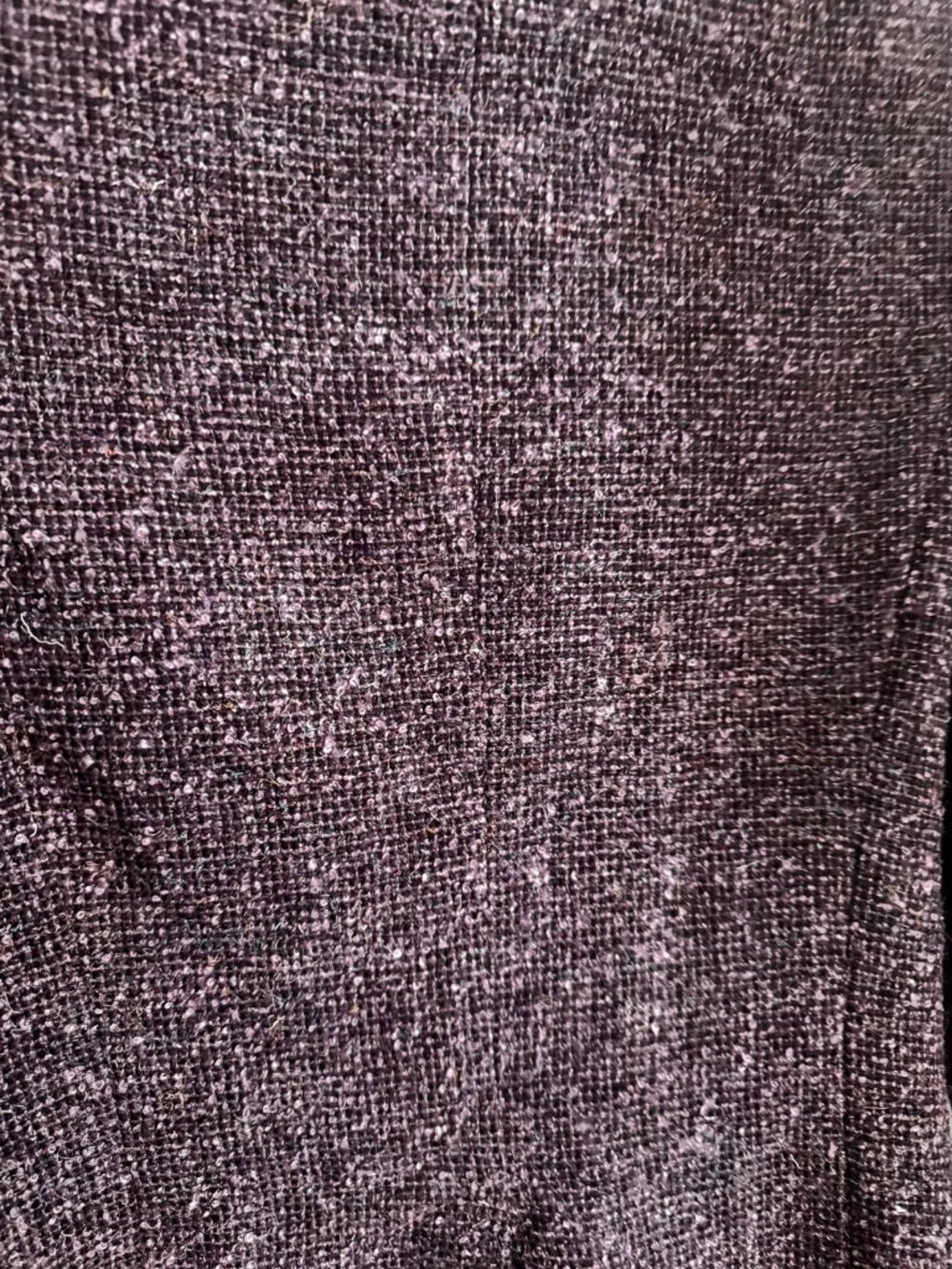 Vintage New Port Purple Lilac Tweed Blazer and Skirt Set DEADSTOCK NWT S Petite - Picture 4 of 7